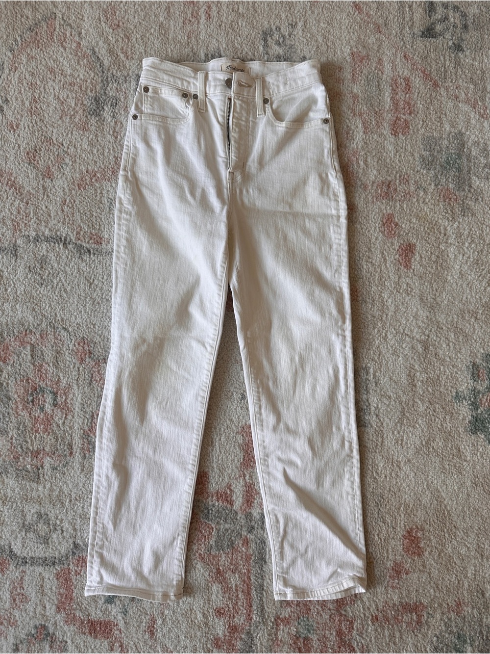 Madewell White High-Rise Women’s Jeans